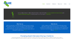 Desktop Screenshot of ca-hie.org